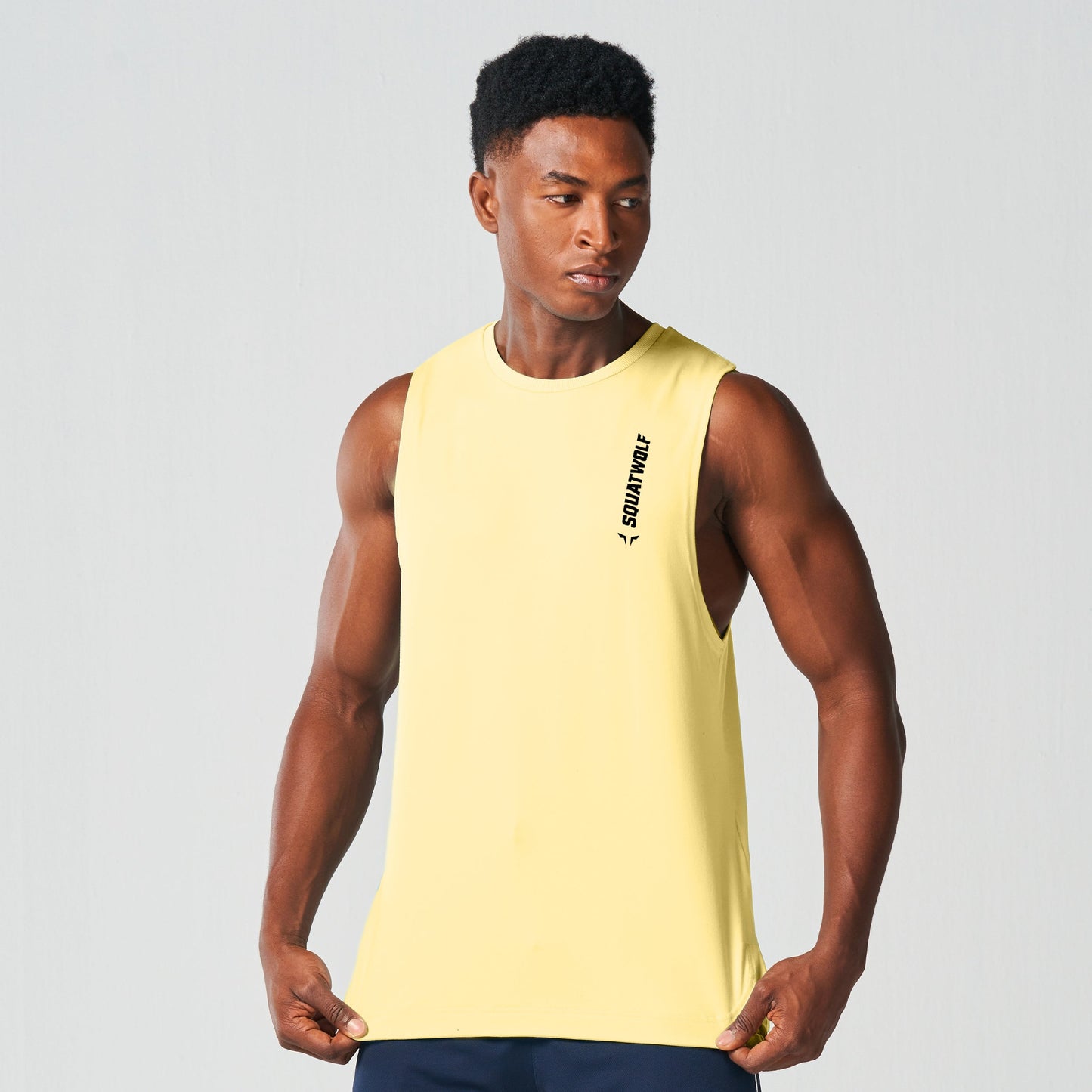 Warrior Cut Off Stringer 2.0 - Lemonade