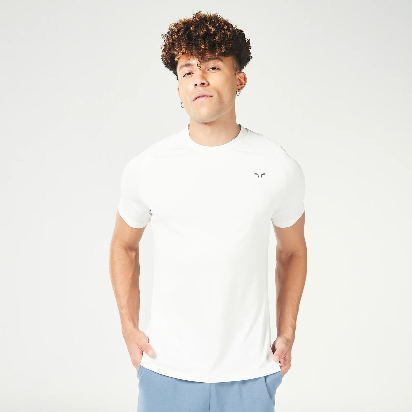 Essential Gym T-shirt - Pearl White