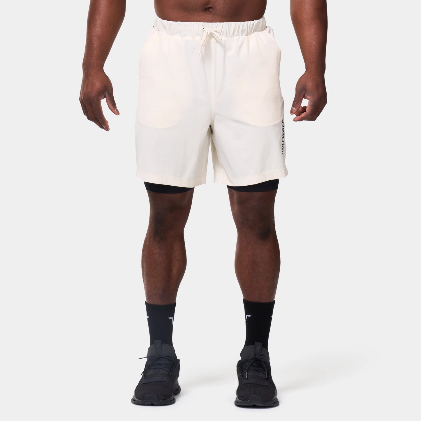 Core 7'' ProTech 2-in-1 Shorts - Pearl White