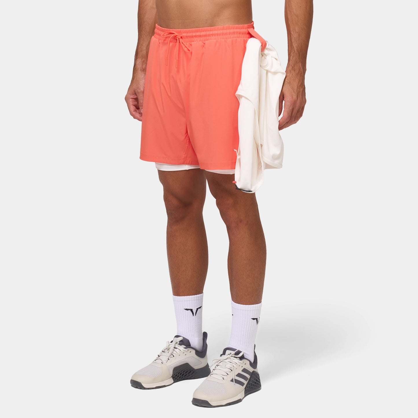 شورت فاونديشن 5" 2 في 1 - مرجاني