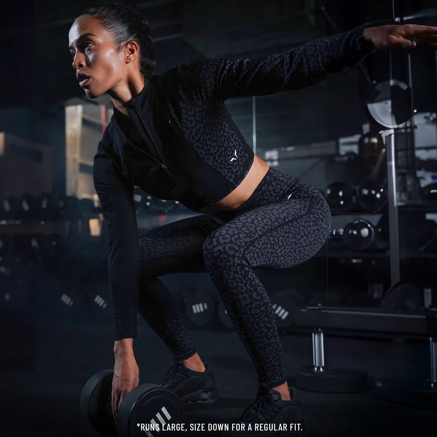 بنطال ضيق أجايل آكت من كور - أسود