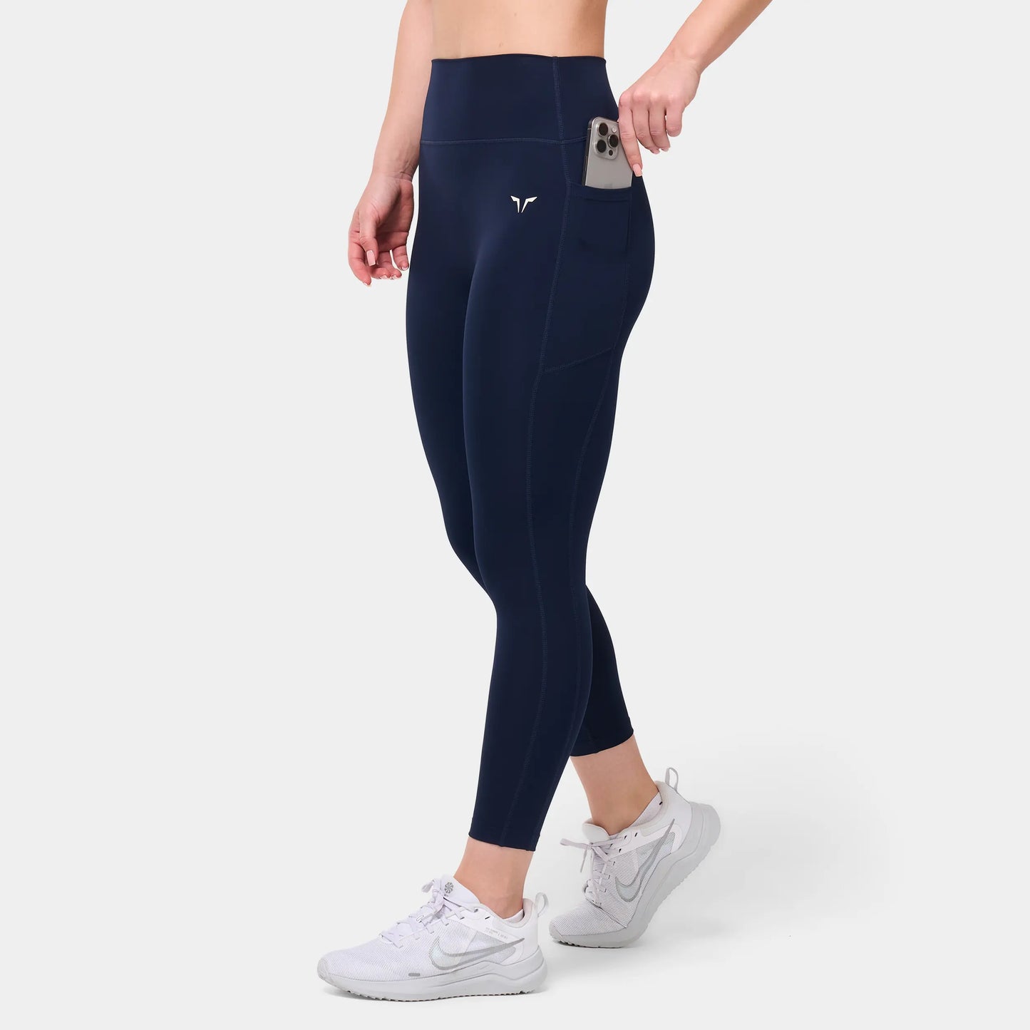 High Rise 24" Leggings - Navy