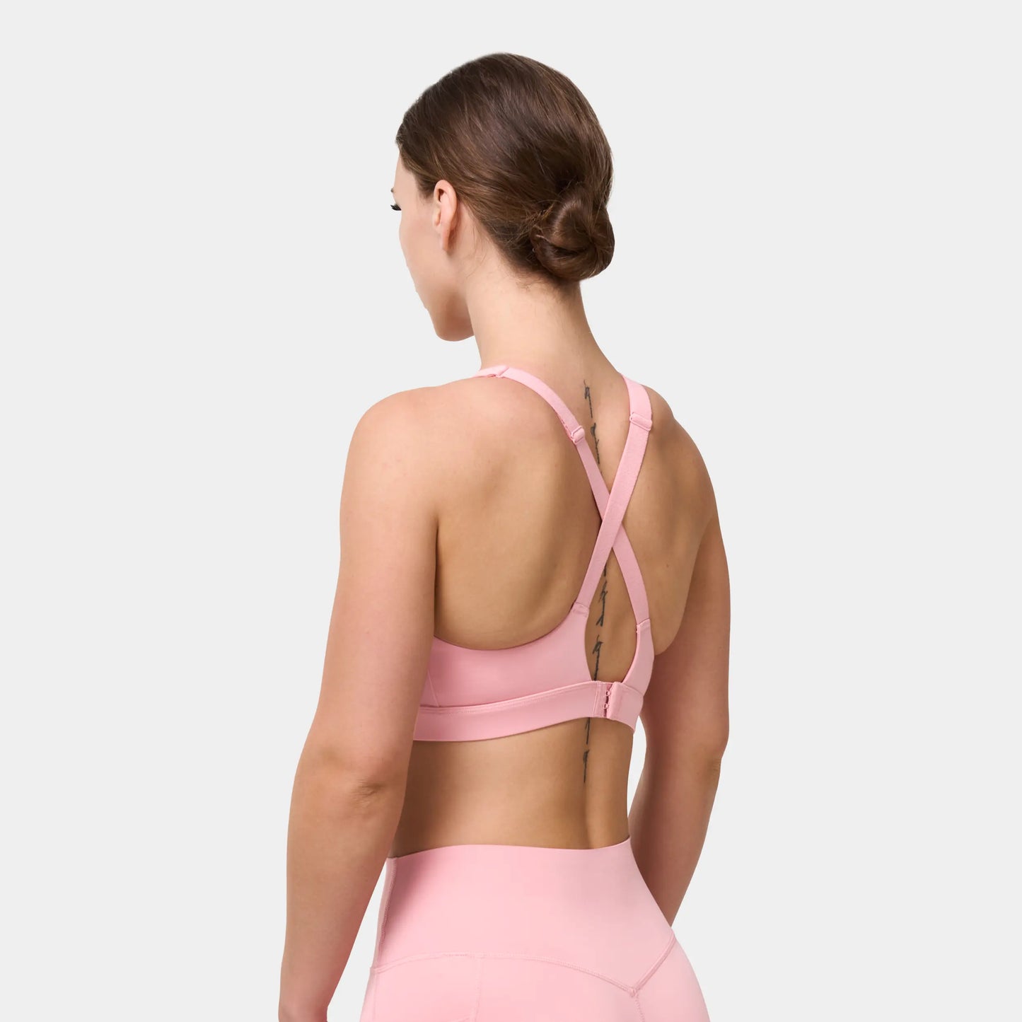 Essential Cross Back Adjustable Bra - Mauvelous