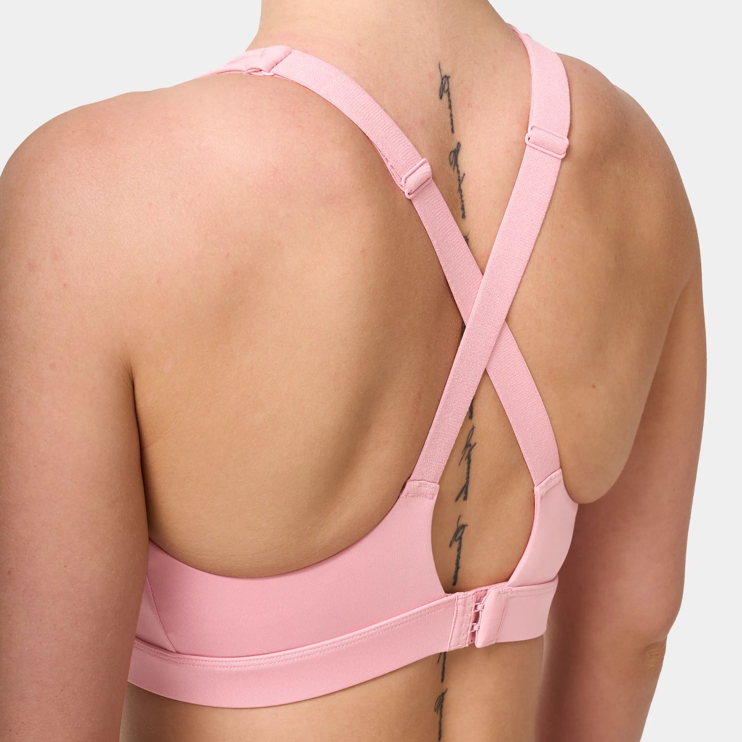 Essential Cross Back Adjustable Bra - Mauvelous