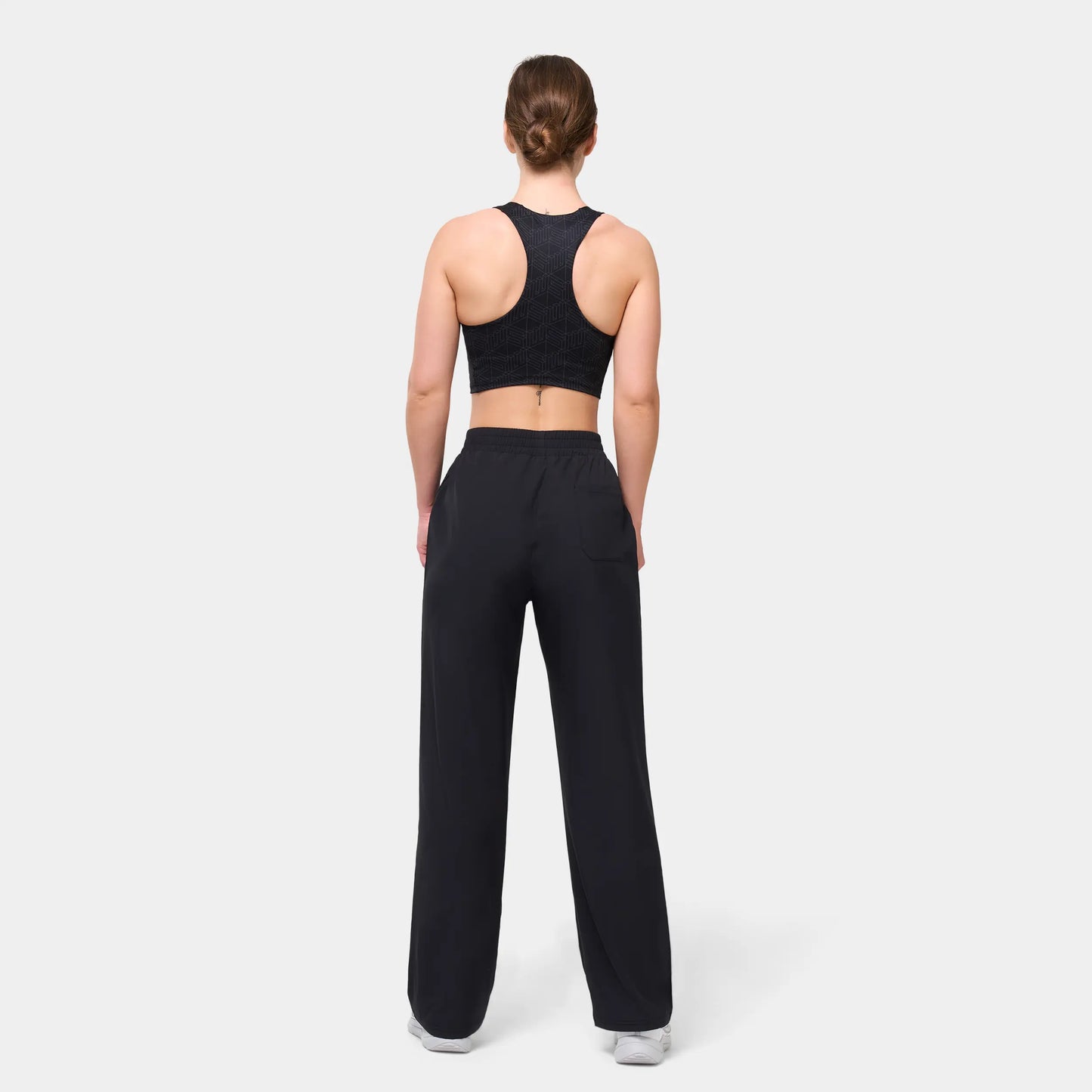 ايسينشال جوقرز مريح بنسيج ووفن المطاطي-أسود