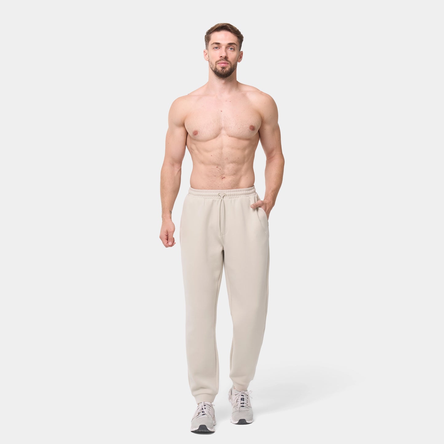 Wordmark Regular Joggers - Silver Lining