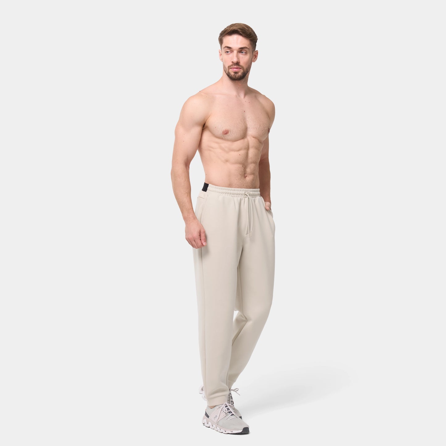 Wordmark Regular Joggers - Silver Lining