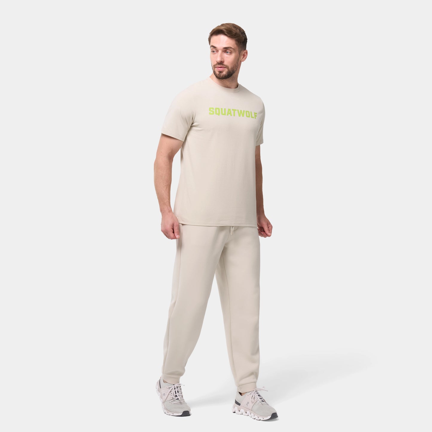 Wordmark Regular Joggers - Silver Lining