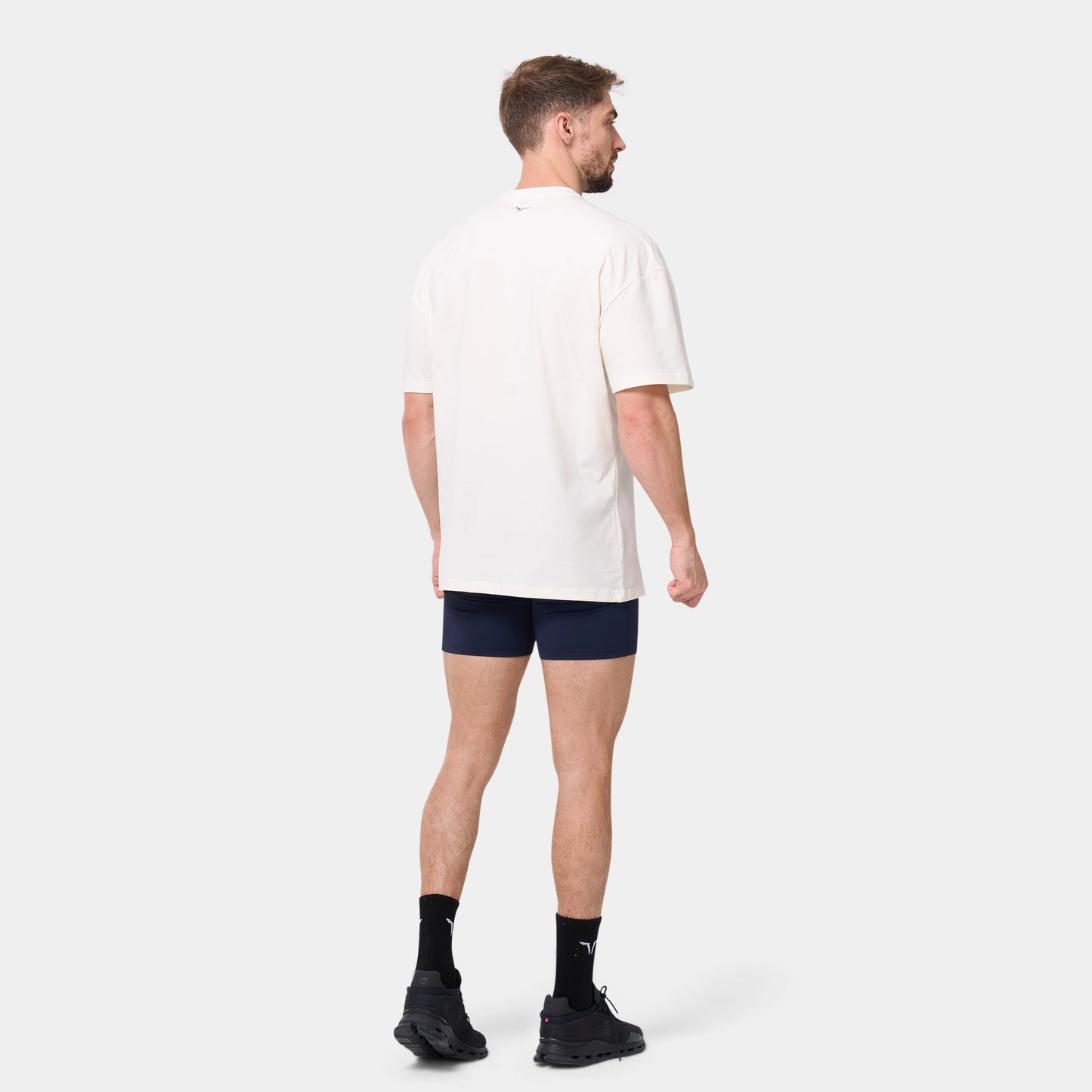 Core Oversize Graphic T-shirt - Pearl White