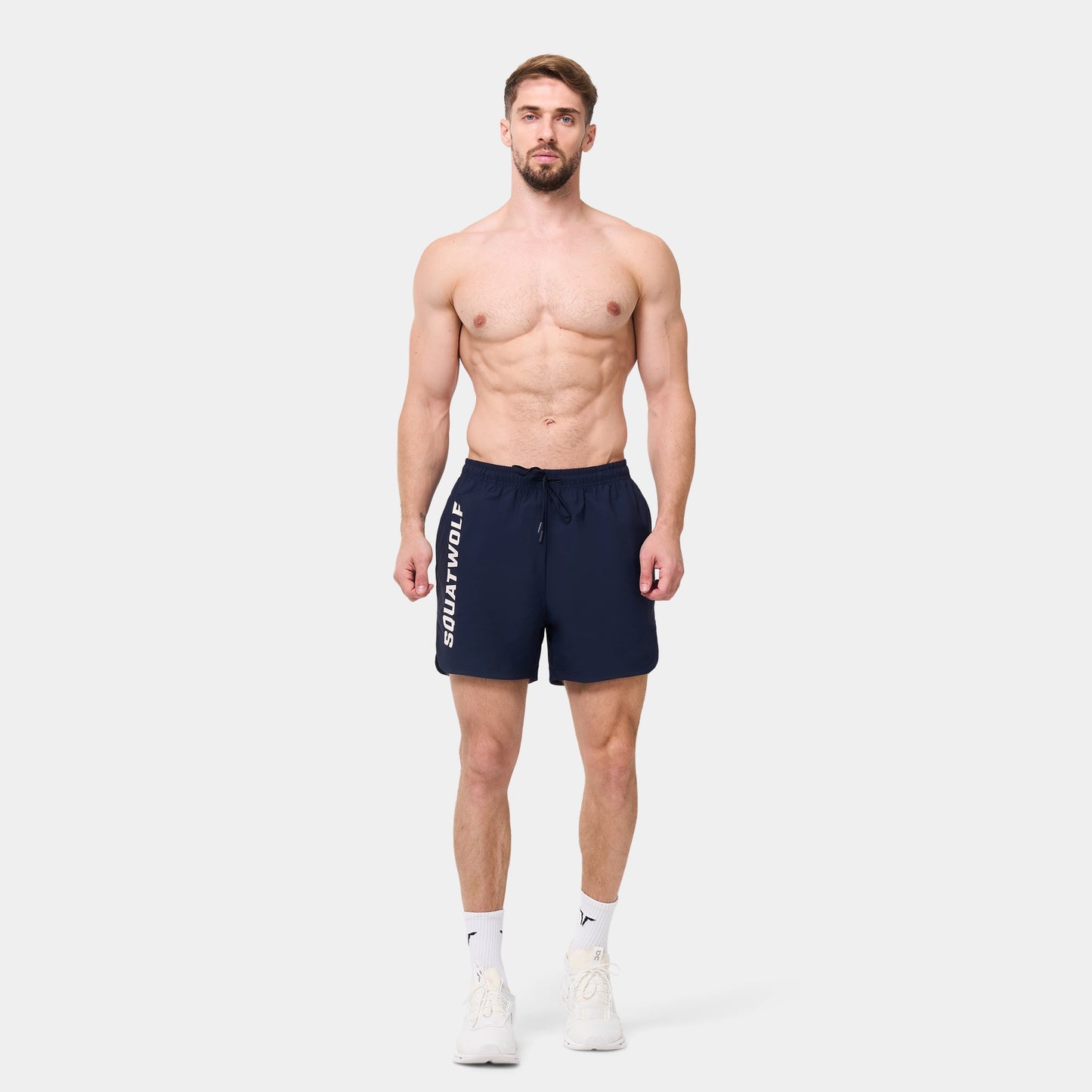 5” Gym-to-Swim Shorts - Navy