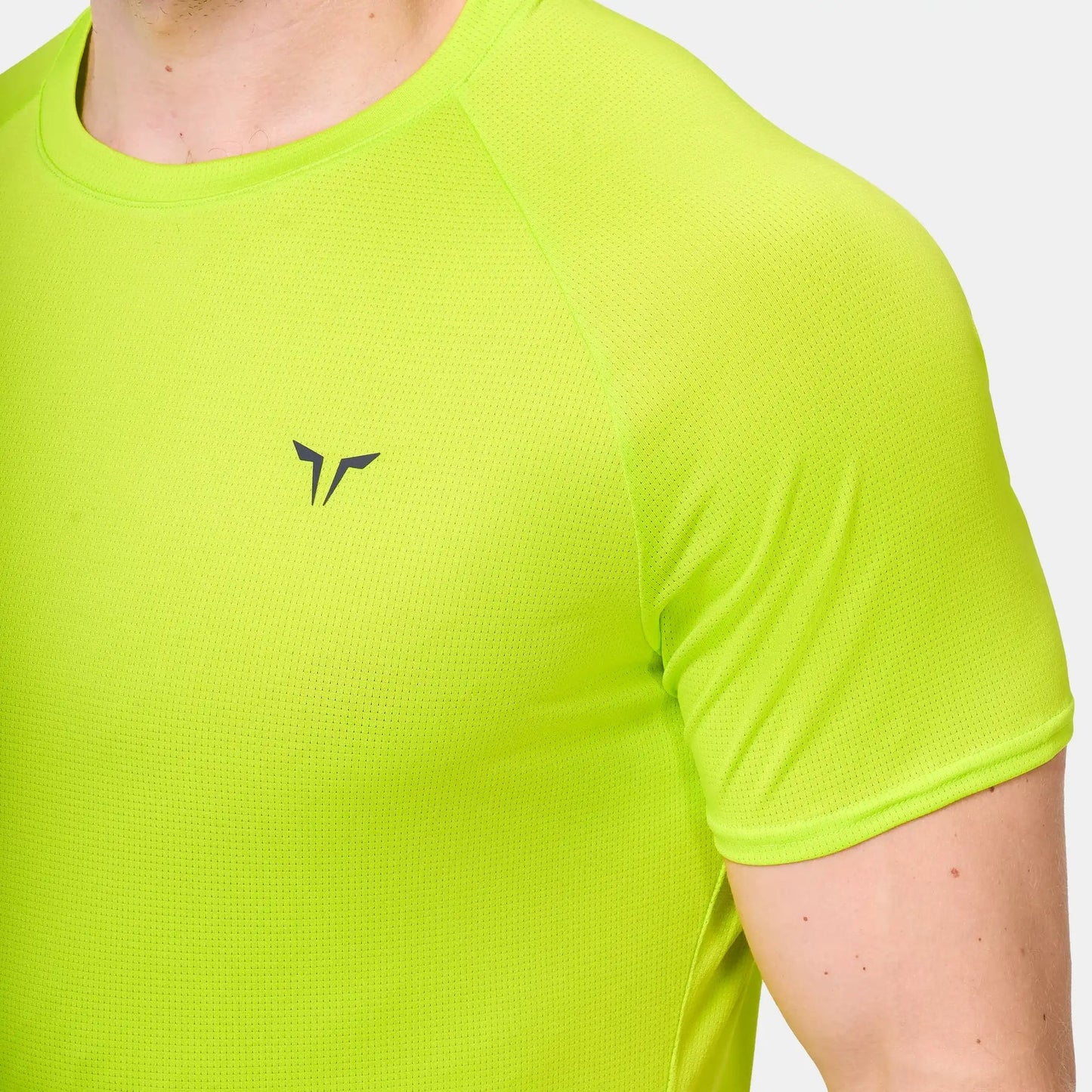 Core Mesh Tee 2.0 2 Pack - Pearl White & Fluo Yellow