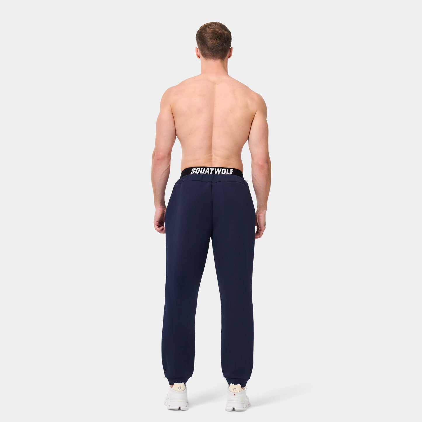 Wordmark Regular Joggers - Navy