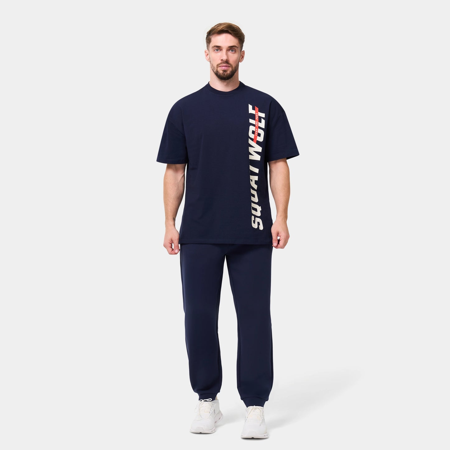 Core Oversize Graphic T-shirt - Navy