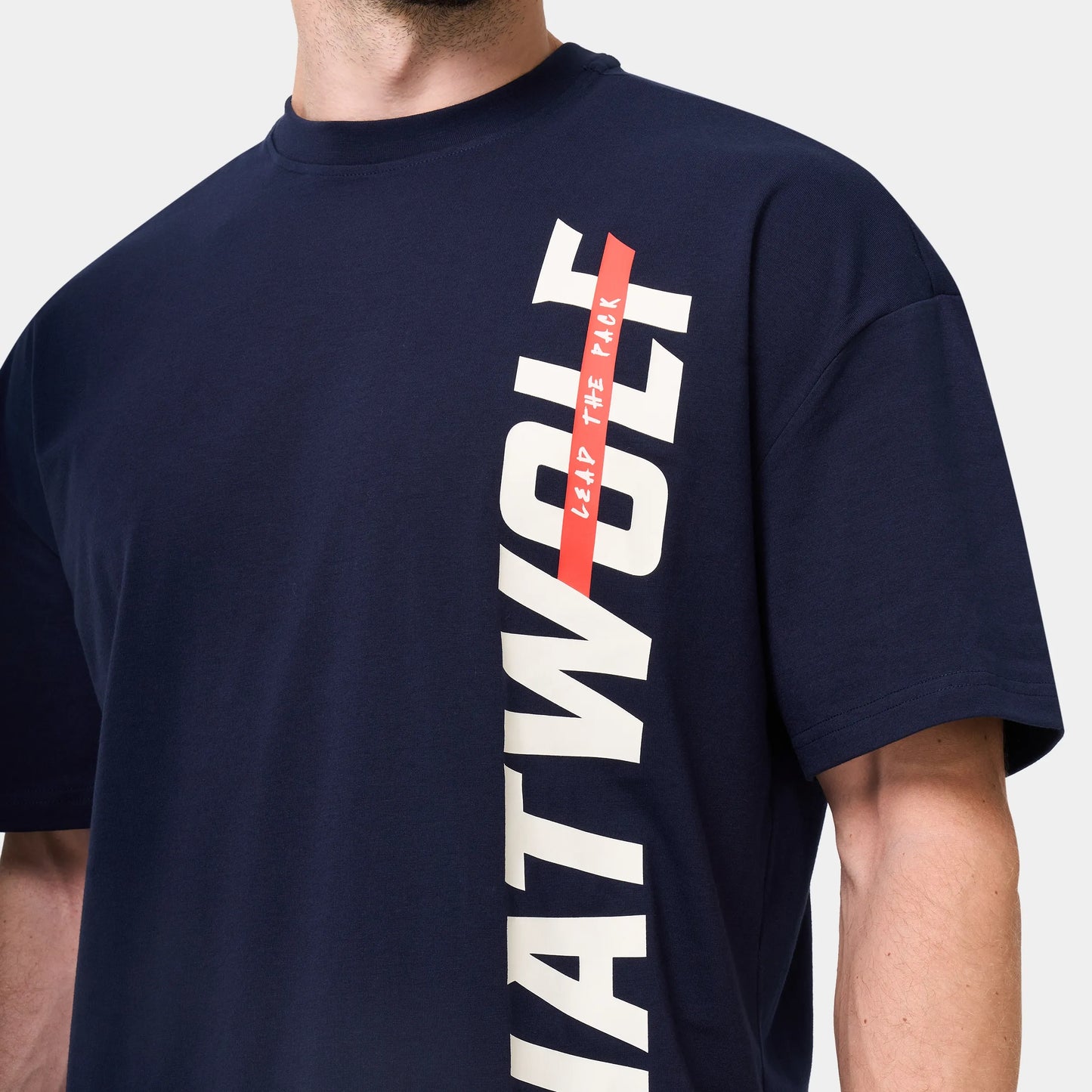 Core Oversize Graphic T-shirt - Navy