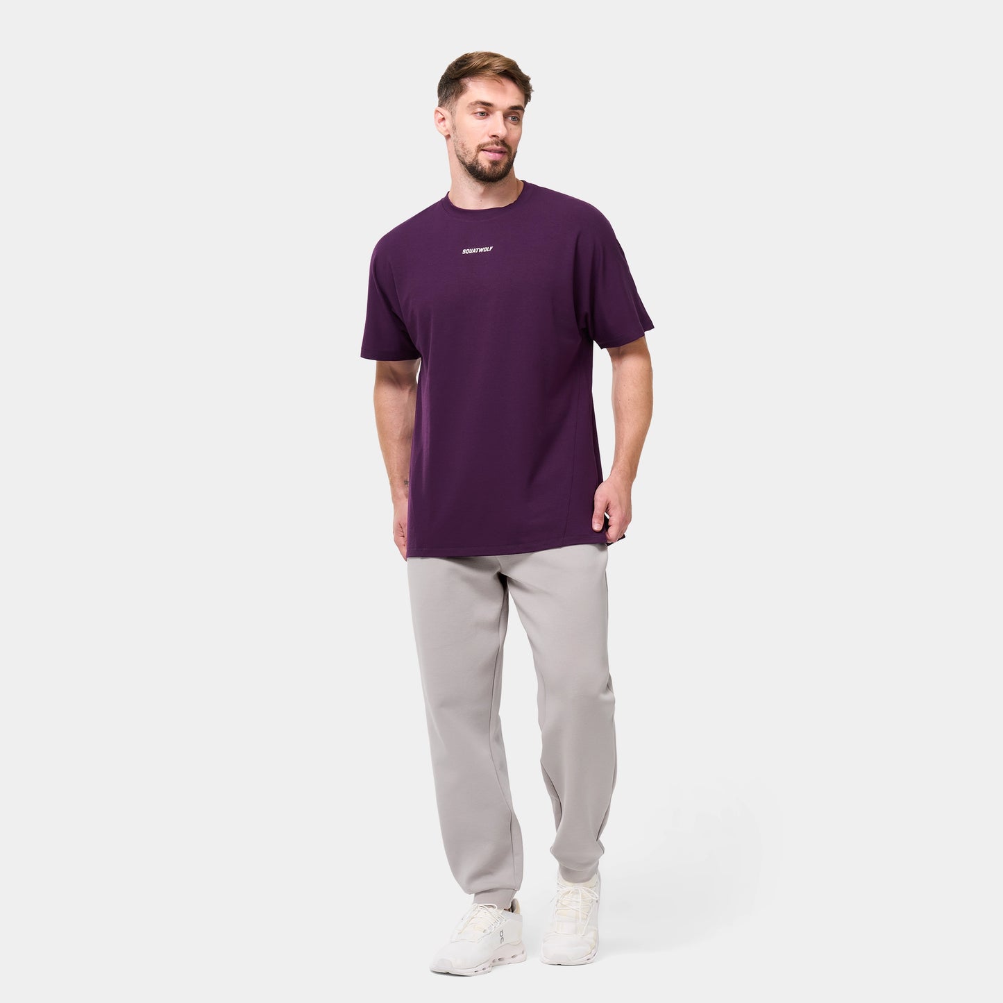 Wordmark Regular Joggers - Paloma