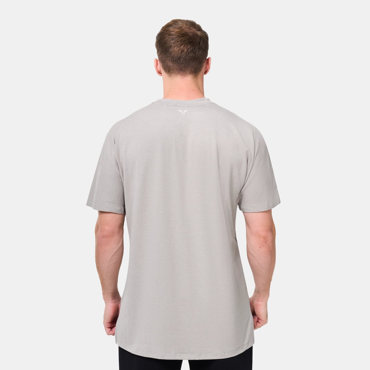 Oversized Pump Cover T-shirt - Paloma Grey Marl