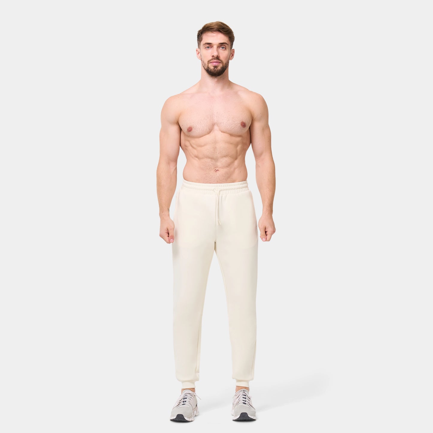 Level Up Joggers - Pearl White