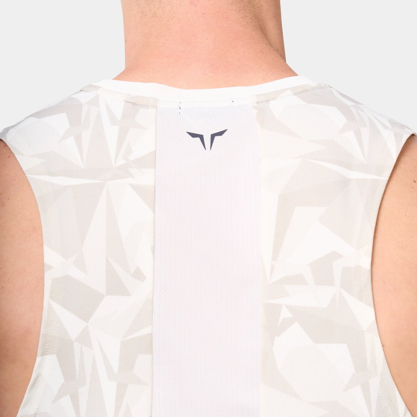 Warrior Cut Off Stringer 2.0 - Pearl White Dot Camo