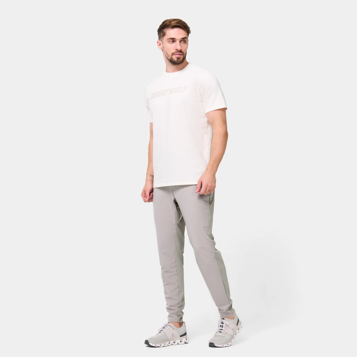 Wordmark Regular T-shirt - Pearl White