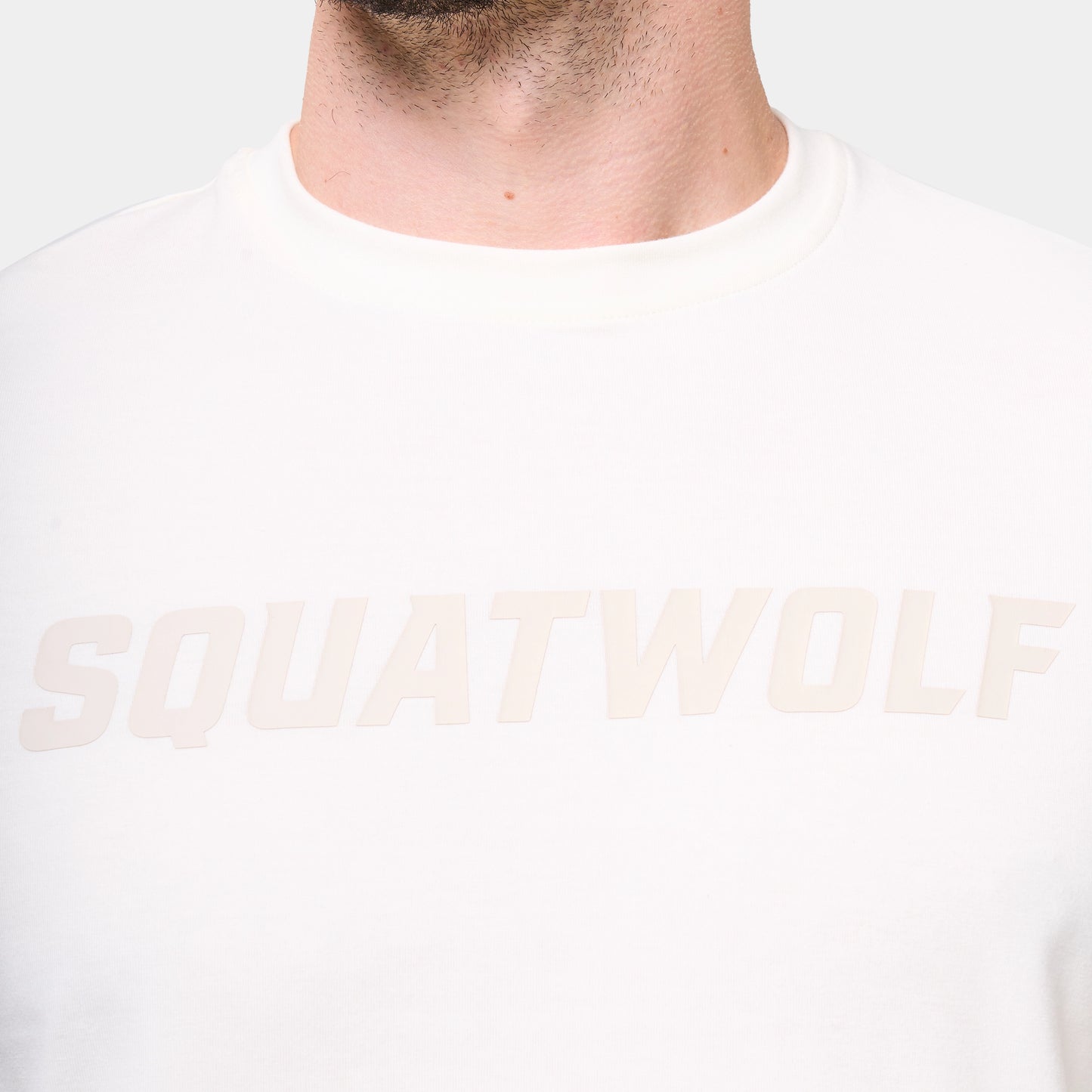 Wordmark Regular T-shirt - Pearl White