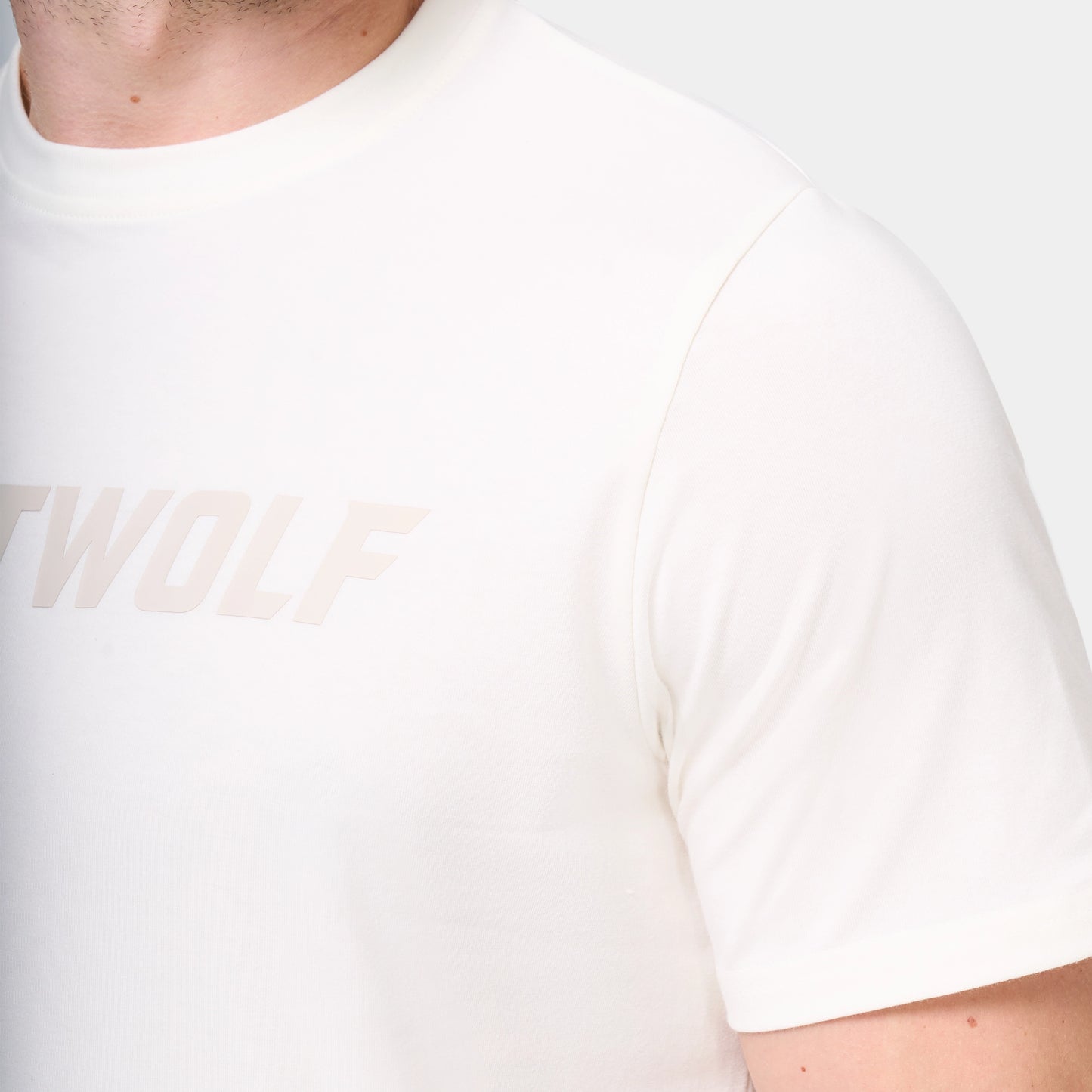 Wordmark Regular T-shirt - Pearl White