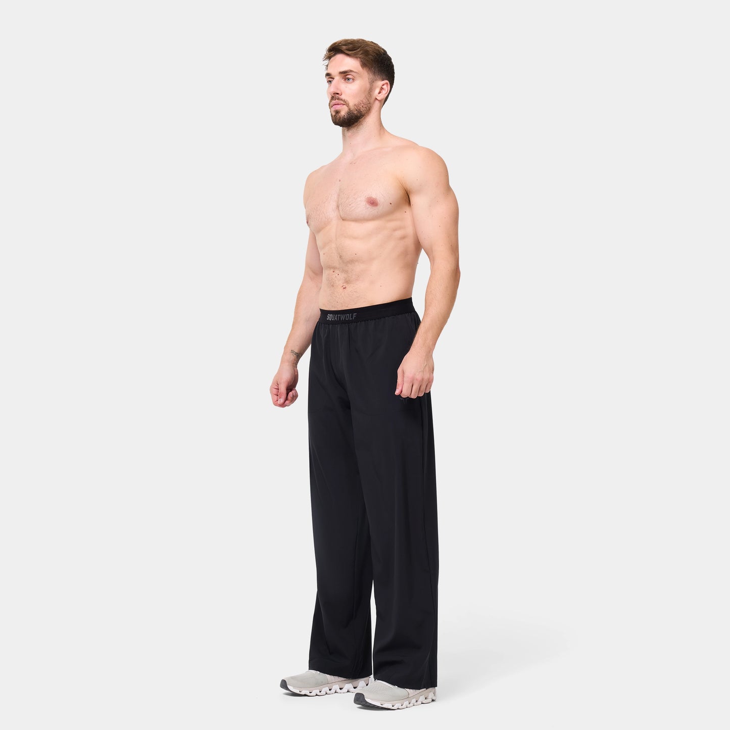 Woven Stretch Joggers Asphalt Edition - Black