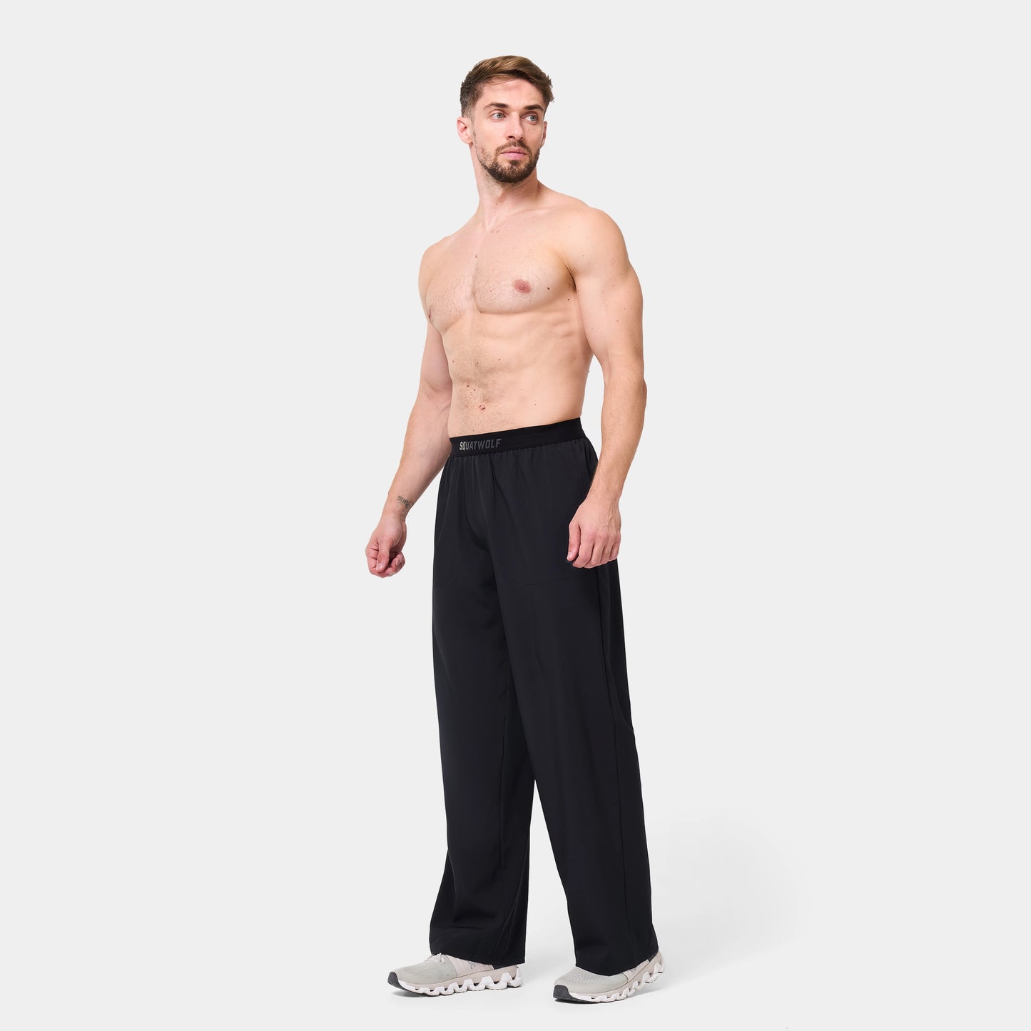 Woven Stretch Joggers Asphalt Edition - Black