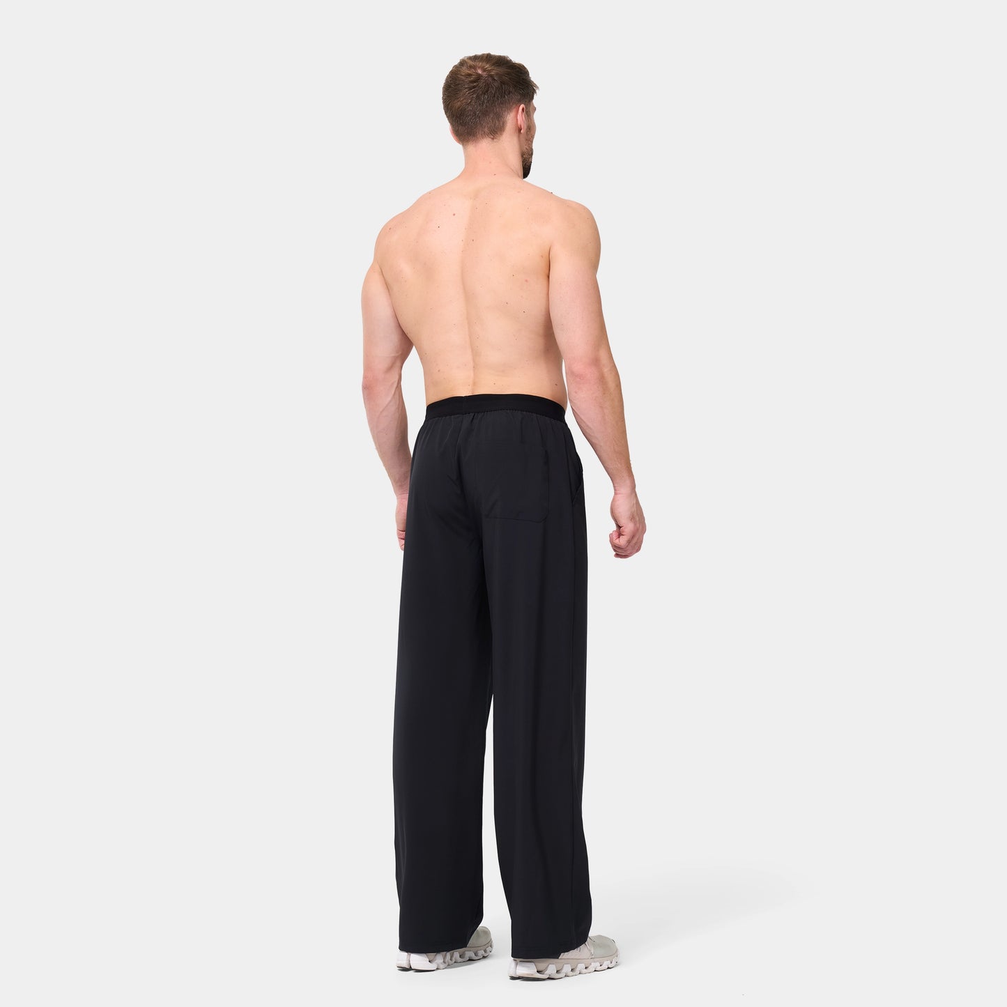 Woven Stretch Joggers Asphalt Edition - Black