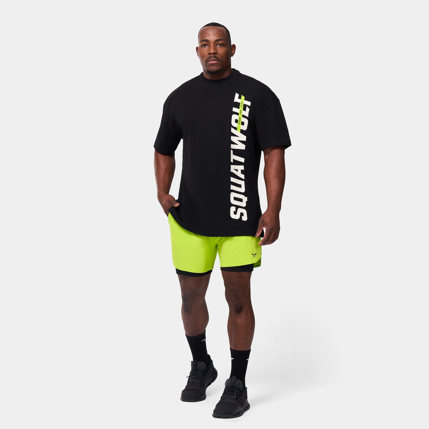 Core Oversize Graphic T-shirt - Black