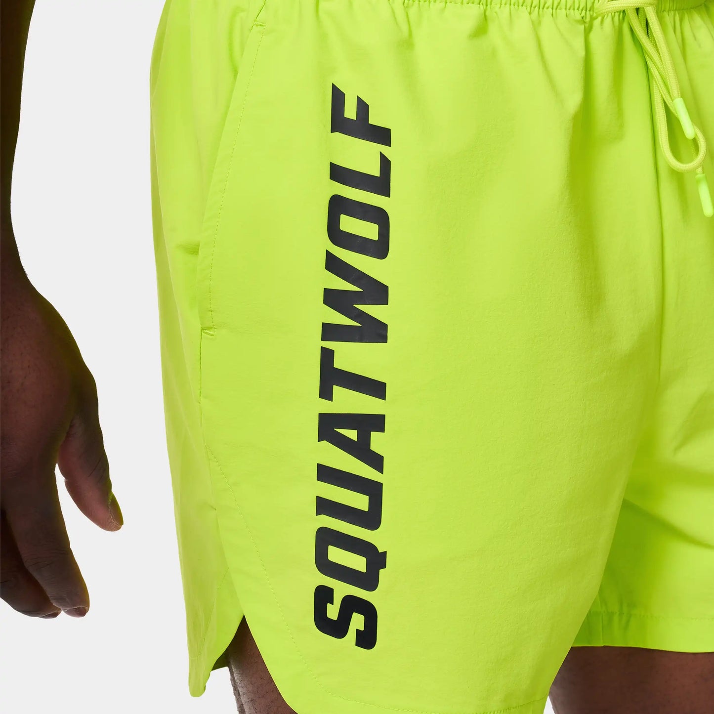 5” Gym-to-Swim Shorts - Fluo Yellow