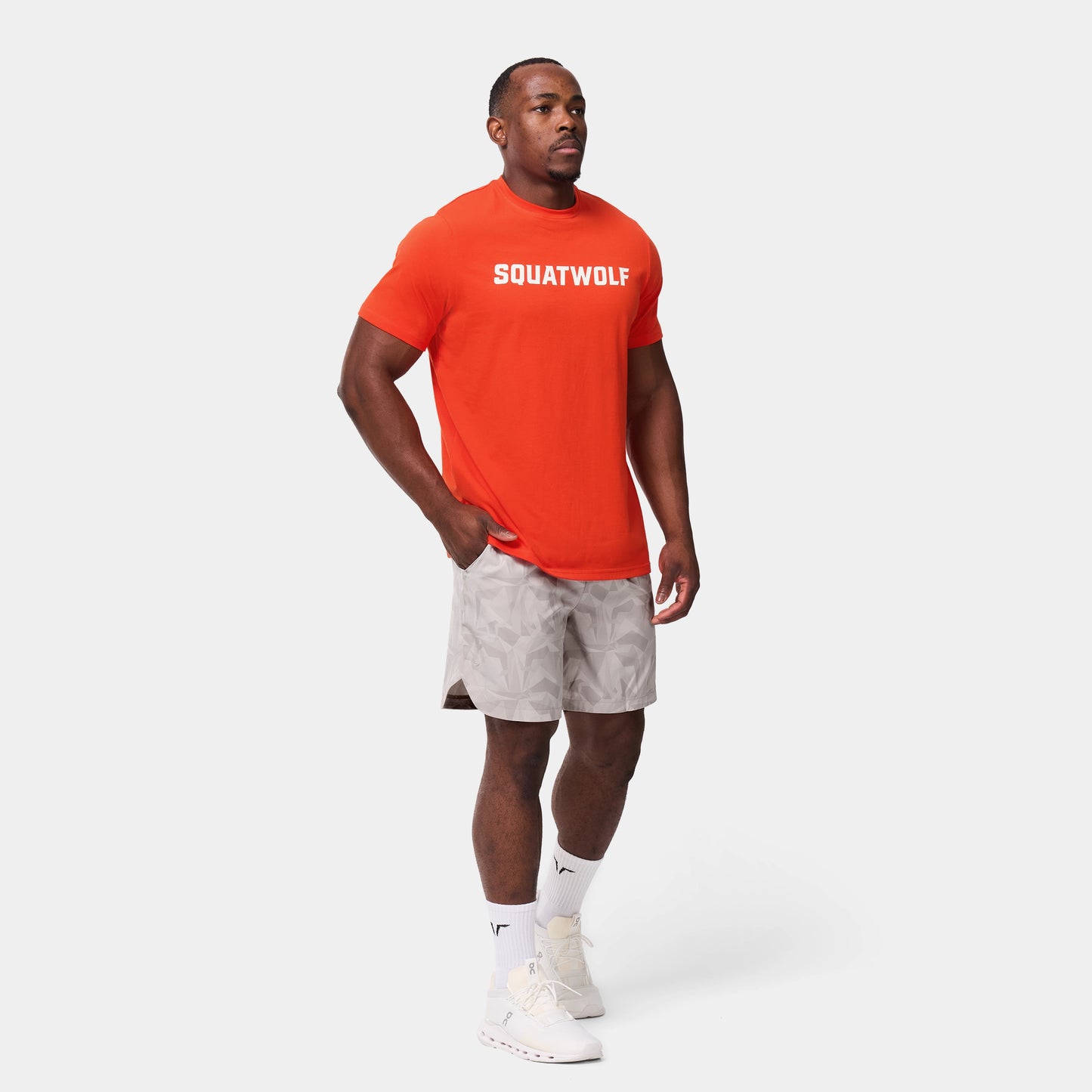 Wordmark Regular T-shirt - Orange.Com