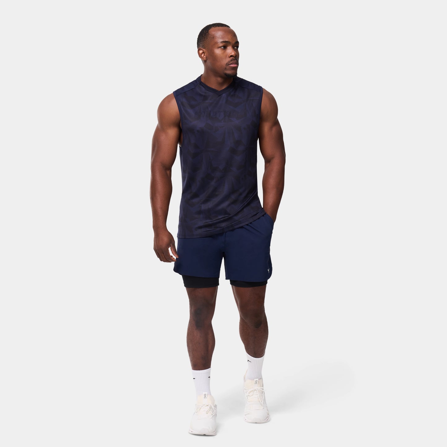 ACTDRY® Tank - Navy Dot Camo