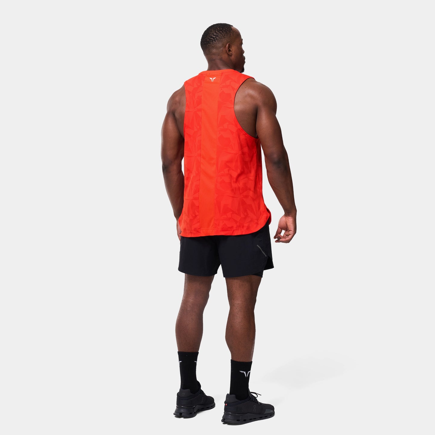 Warrior Cut Off Stringer 2.0 - Orange.Com Dot Camo