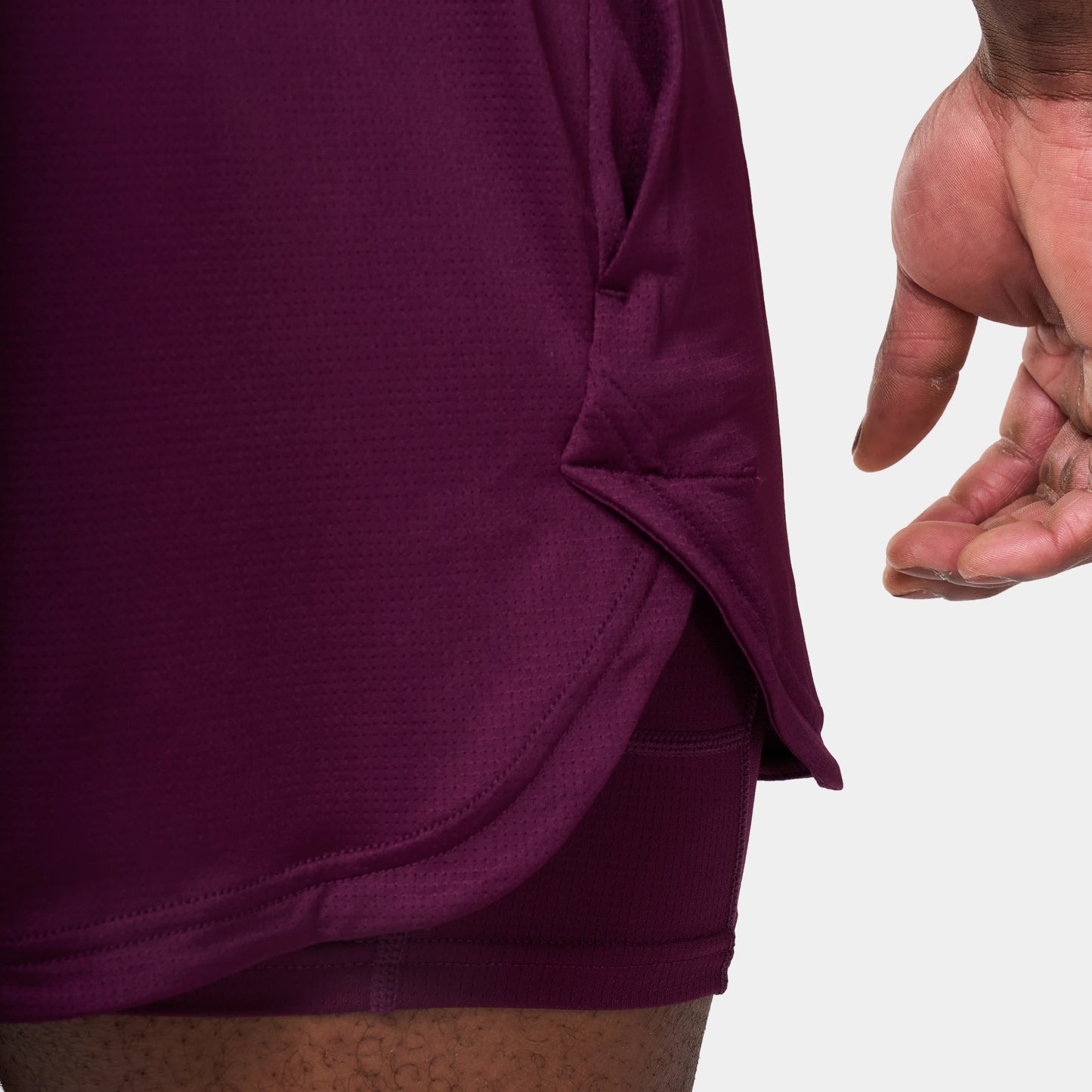 Core Mesh 2-in-1 5" Shorts 2.0 - Pickled Beet