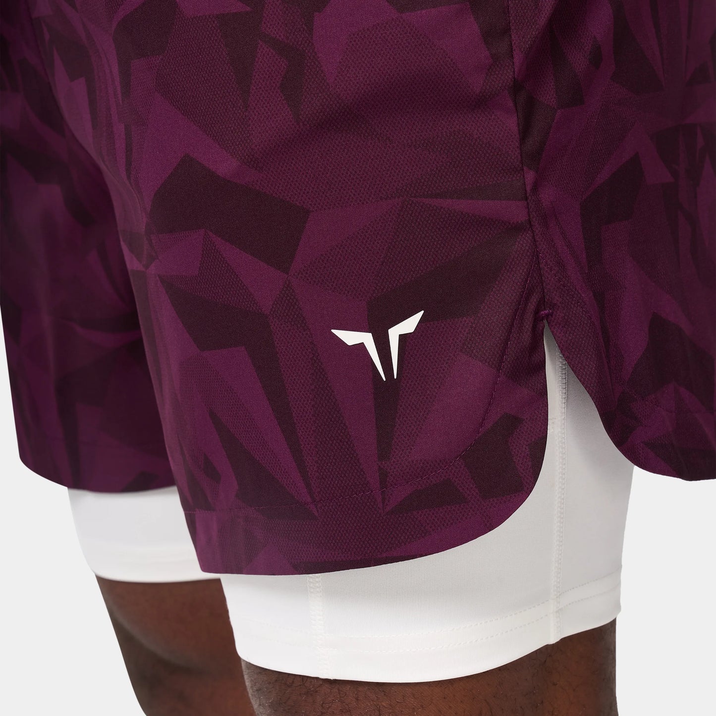 ليمتليس شورت 2 في 1 7 انش - كرزي داكن مموه