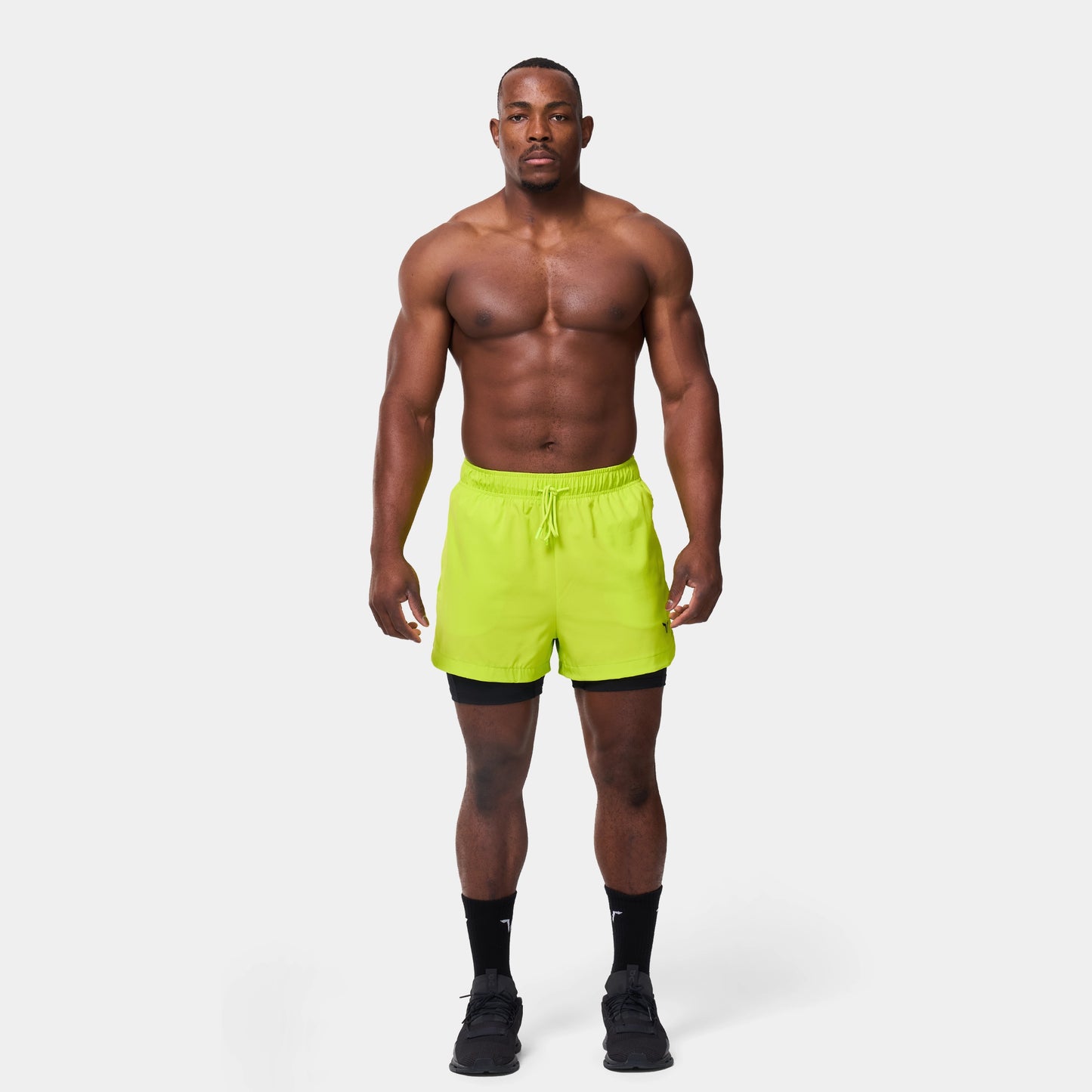 Limitless 2-In-1 5" Shorts - Fluo Yellow