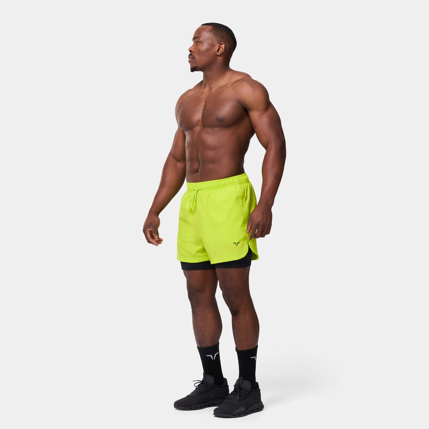 Limitless 2-In-1 5" Shorts - Fluo Yellow