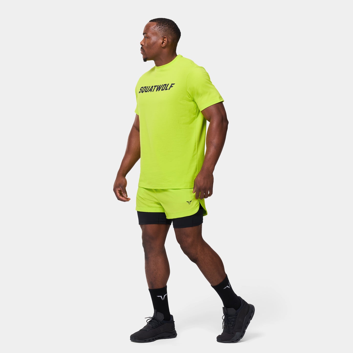 Wordmark Regular T-shirt - Fluo Yellow