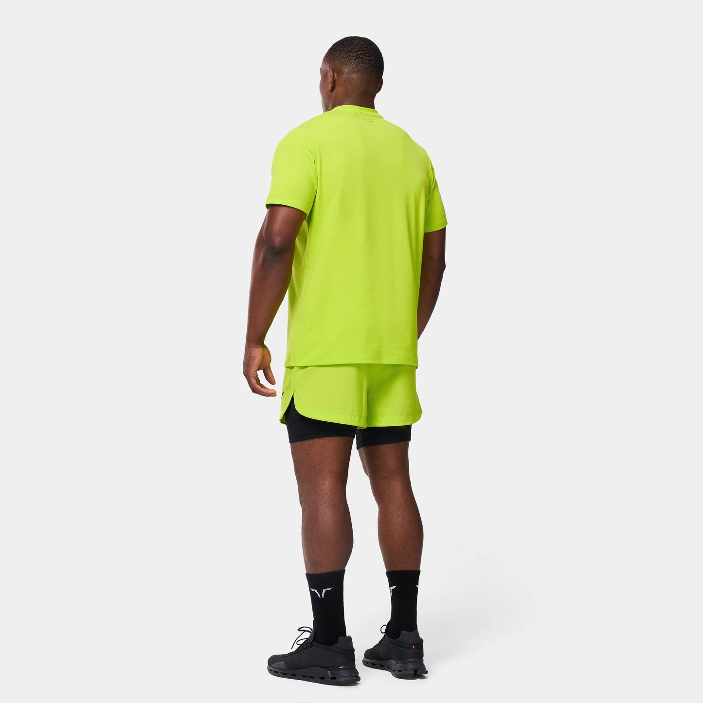 Wordmark Regular T-shirt - Fluo Yellow