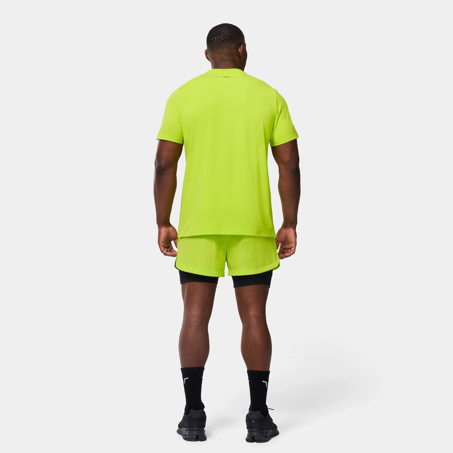 Wordmark Regular T-shirt - Fluo Yellow