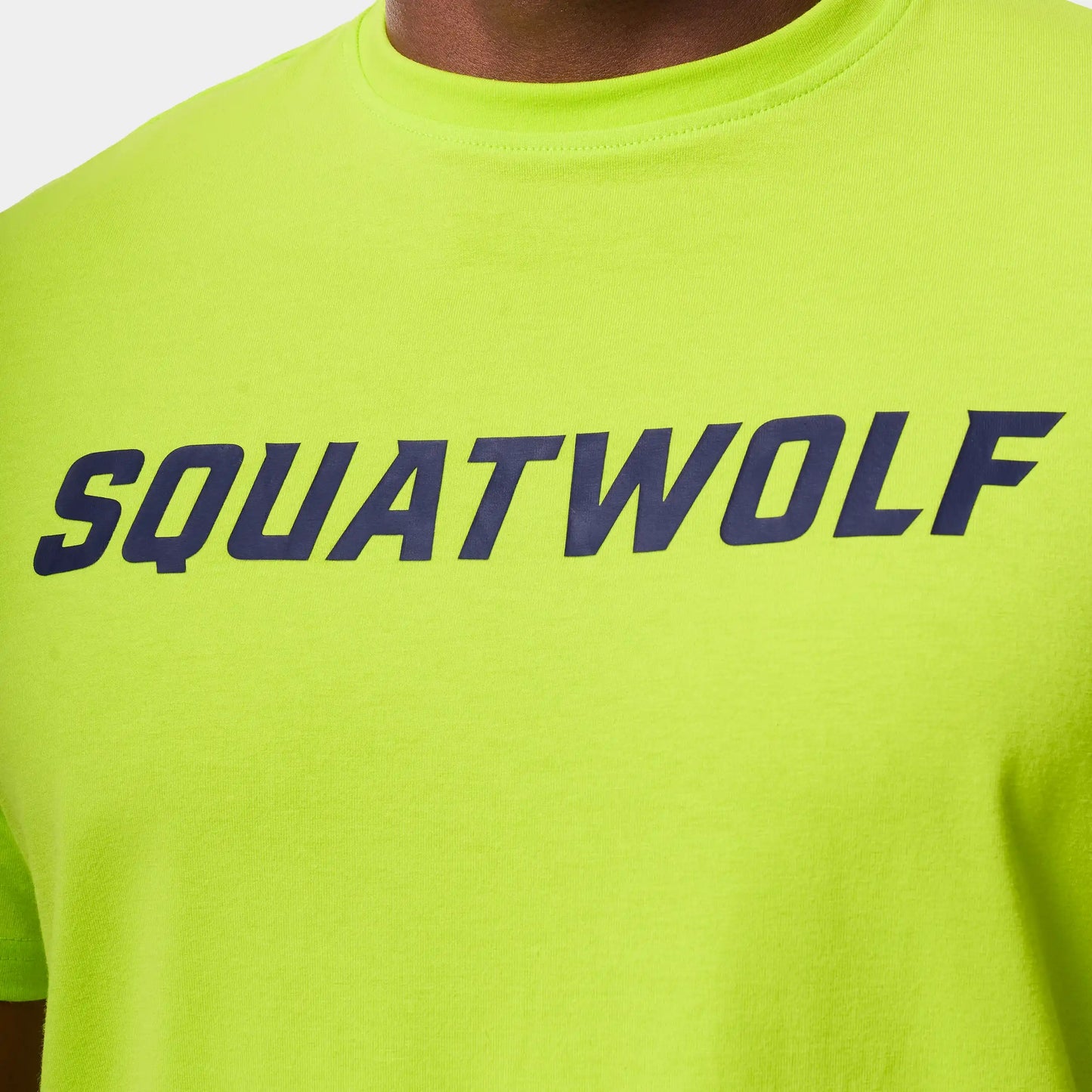 Wordmark Regular T-shirt - Fluo Yellow