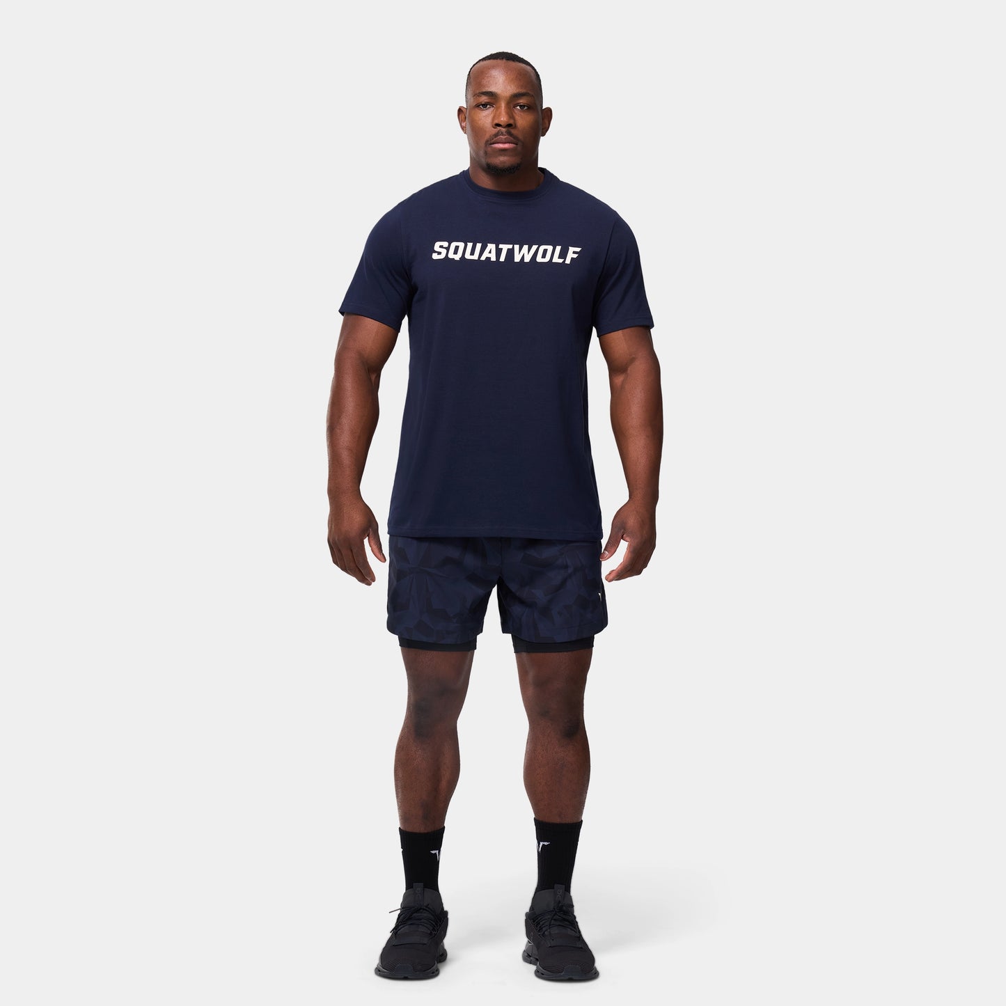 Wordmark Regular T-shirt - Navy