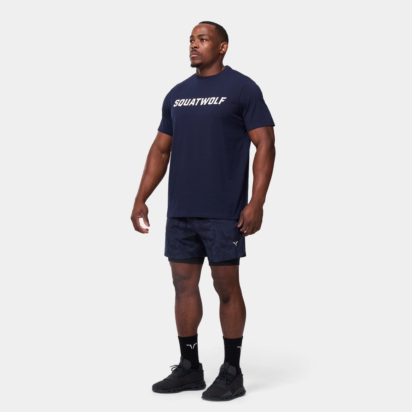 Wordmark Regular T-shirt - Navy