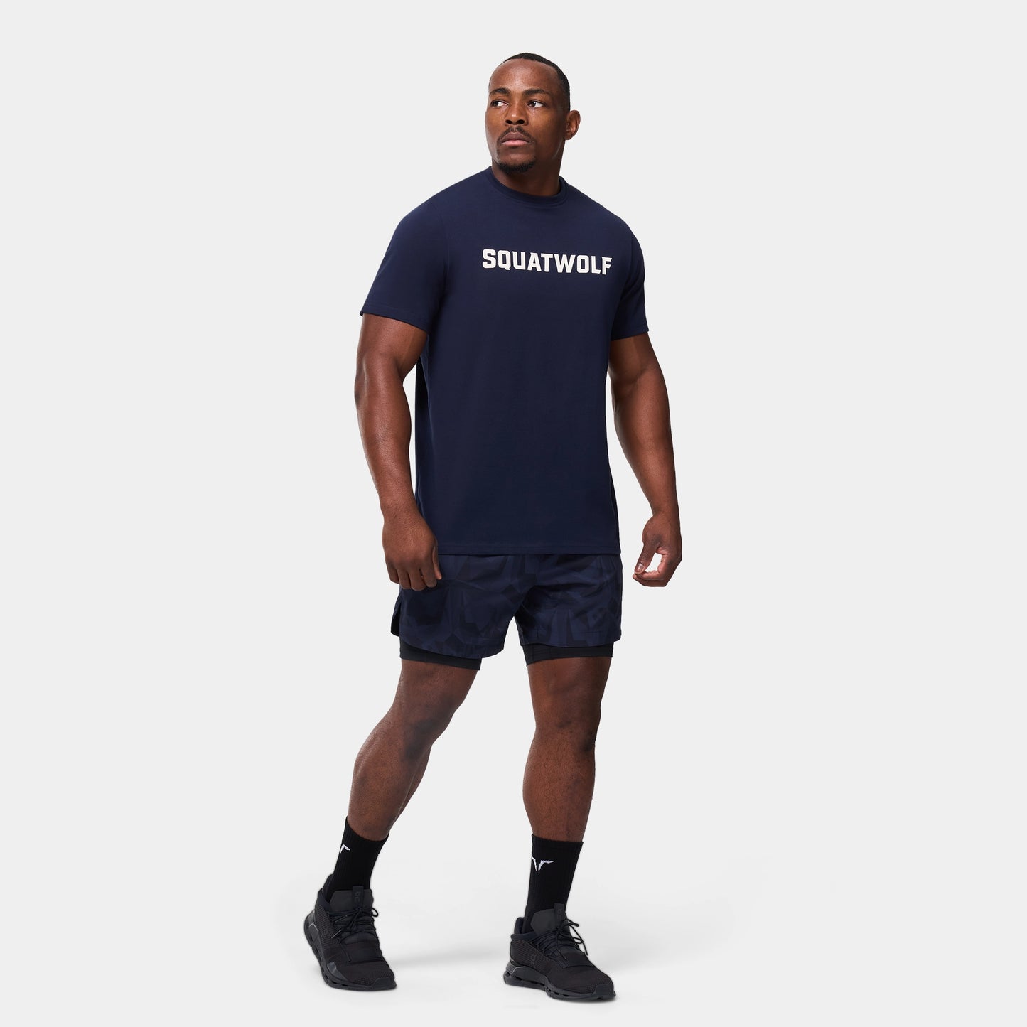 Limitless 2-in-1 7" Shorts - Navy Dot Camo