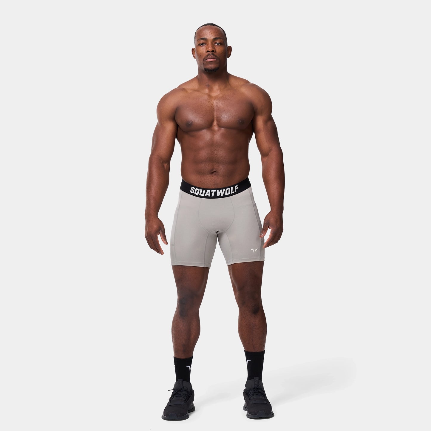 Baselayer Shorts 7" - Paloma Grey Marl