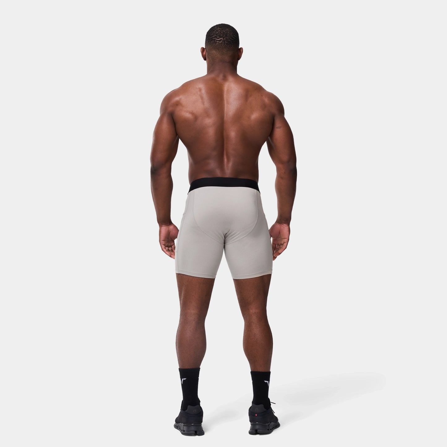 Baselayer Shorts 7" - Paloma Grey Marl