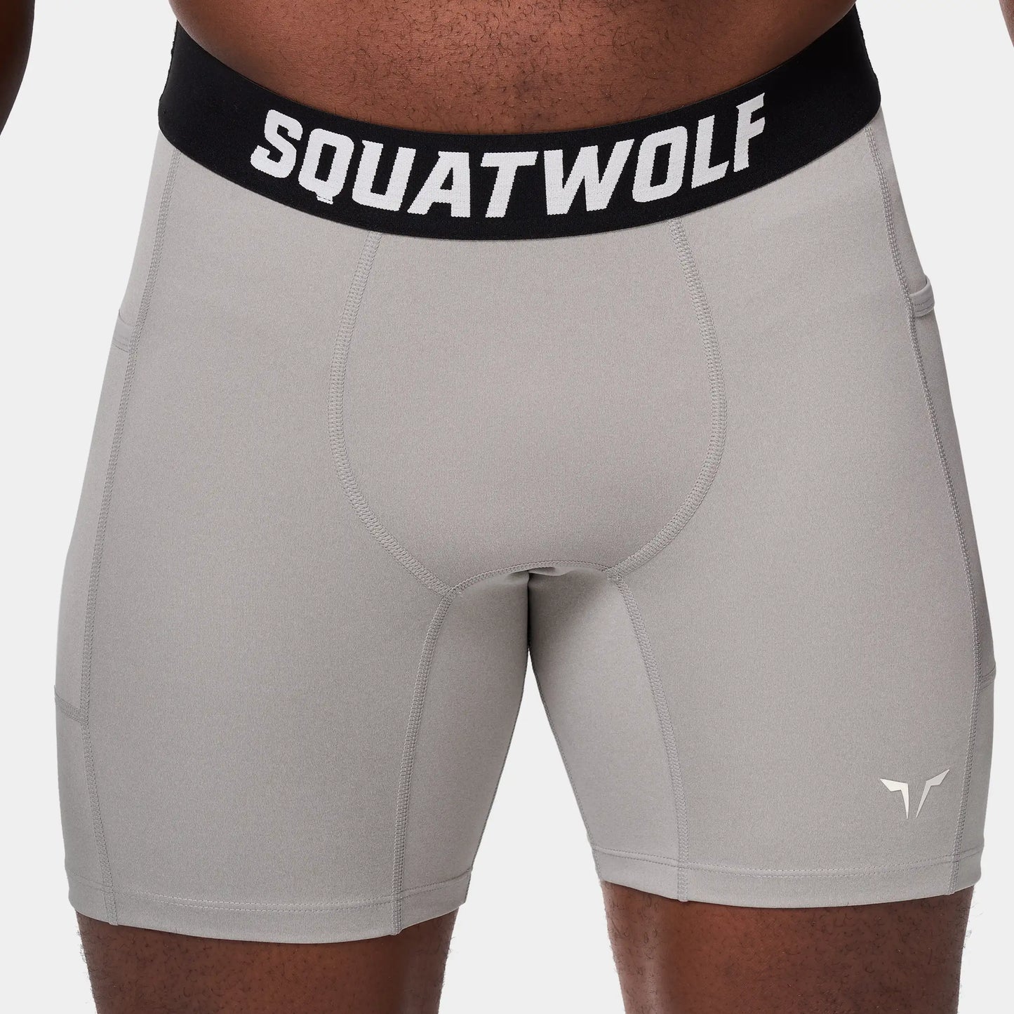 Baselayer Shorts 7" - Paloma Grey Marl