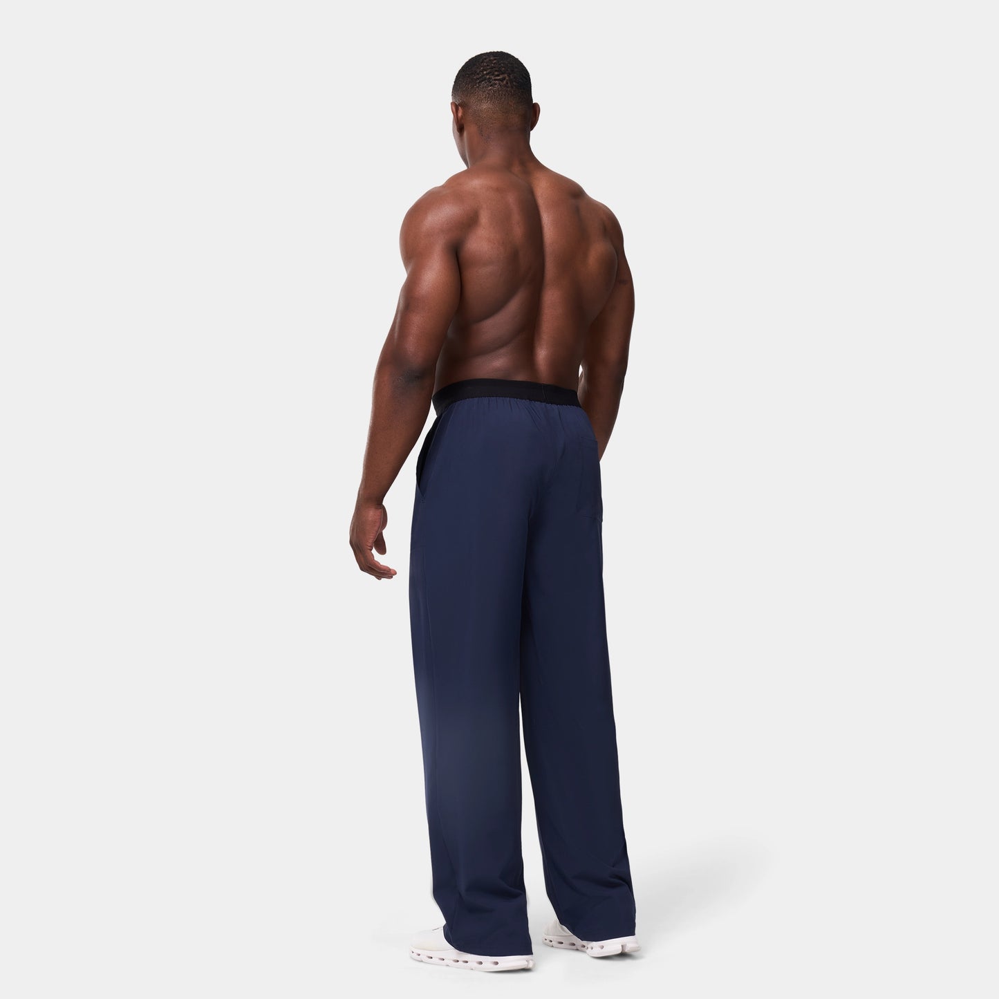 Woven Stretch Joggers - Navy