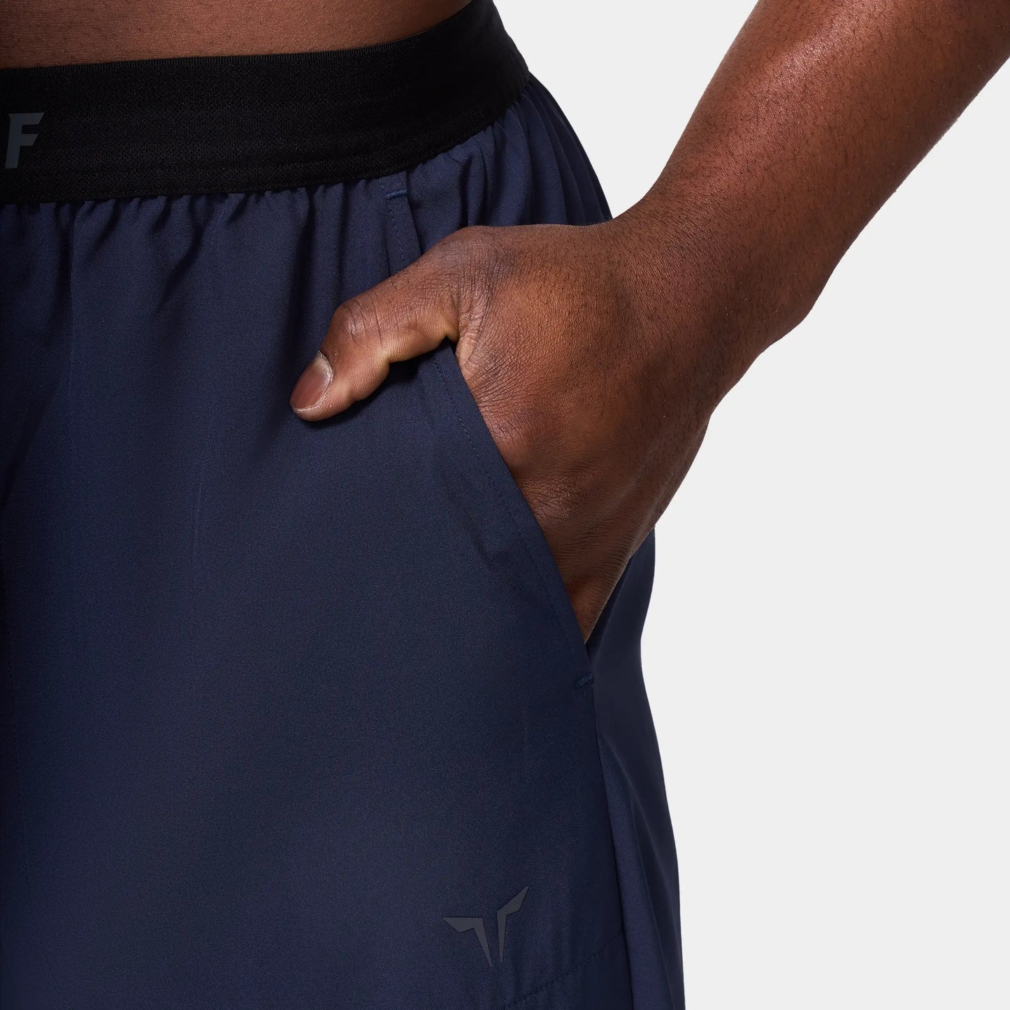 Woven Stretch Joggers - Navy