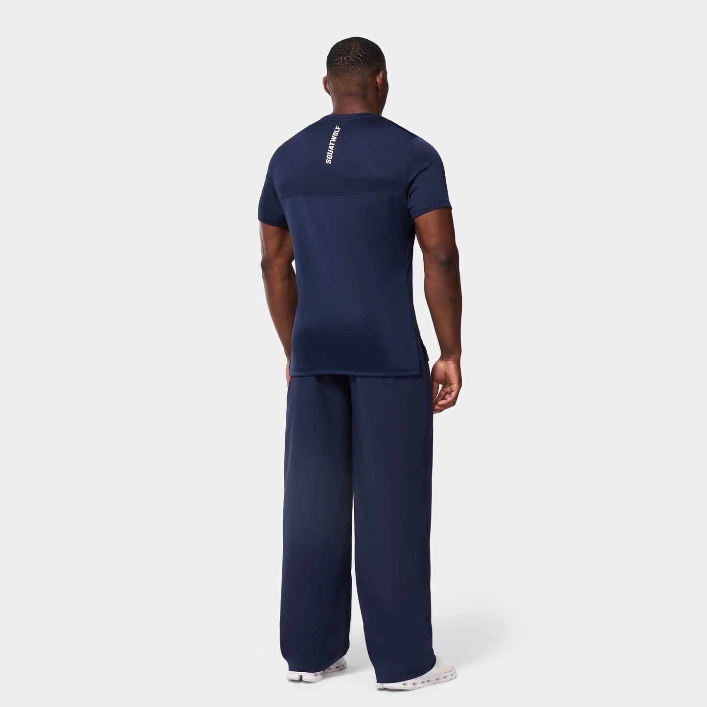 كونتراست تيشيرت -  كحلي